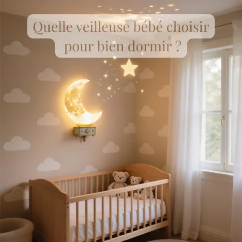 Quelle veilleuse bébé choisir pour bien dormir ?