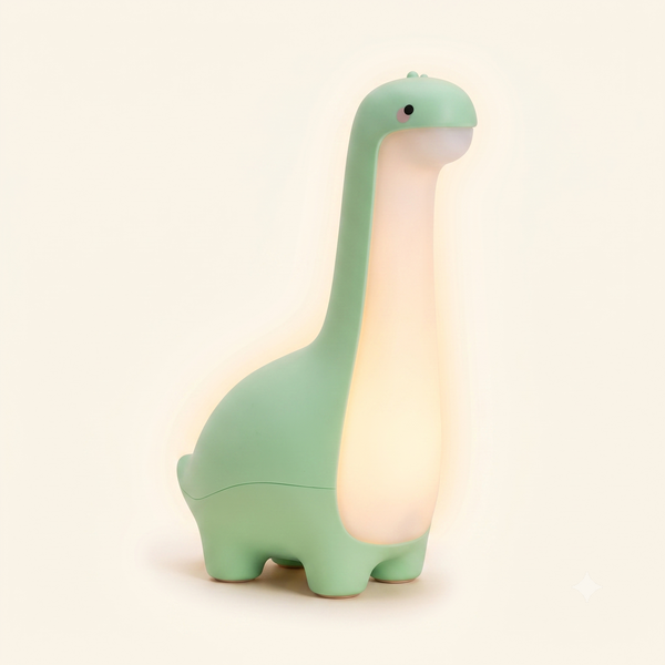 🦕Veilleuse Dinosaure Bébé – Lampe LED Douce et Apaisante