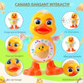 🦆 Jouet Bébé Canard Dansant Musical et Lumineux – Éveil et Rire