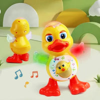 Jouet bébé canard dansant musical avec lumières LED